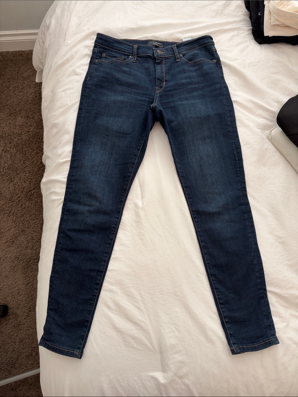 Banana Republic Dark Indigo Stretch Skinny Jeans